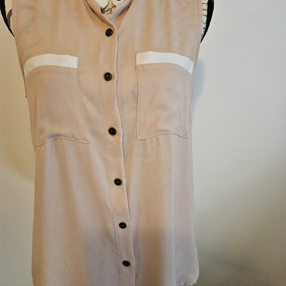 Pale pink blouse